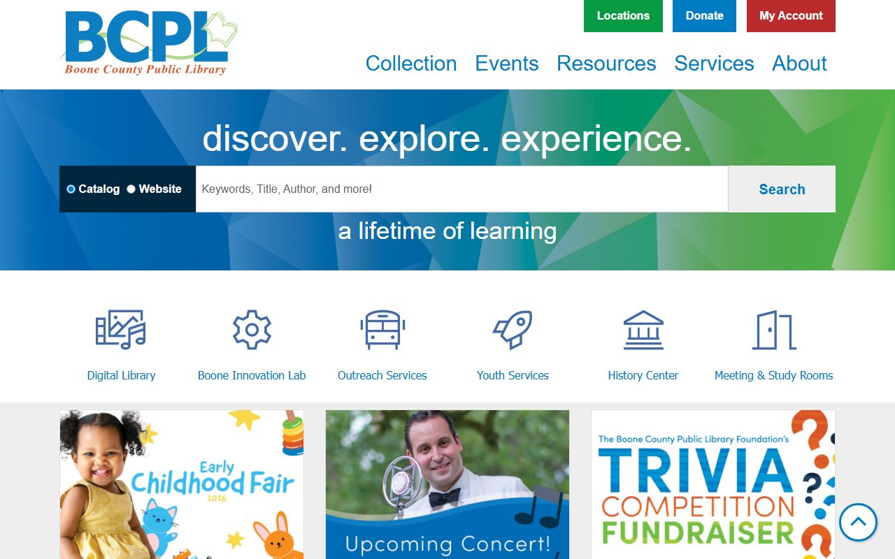 Florence Kentucky public library and archive center