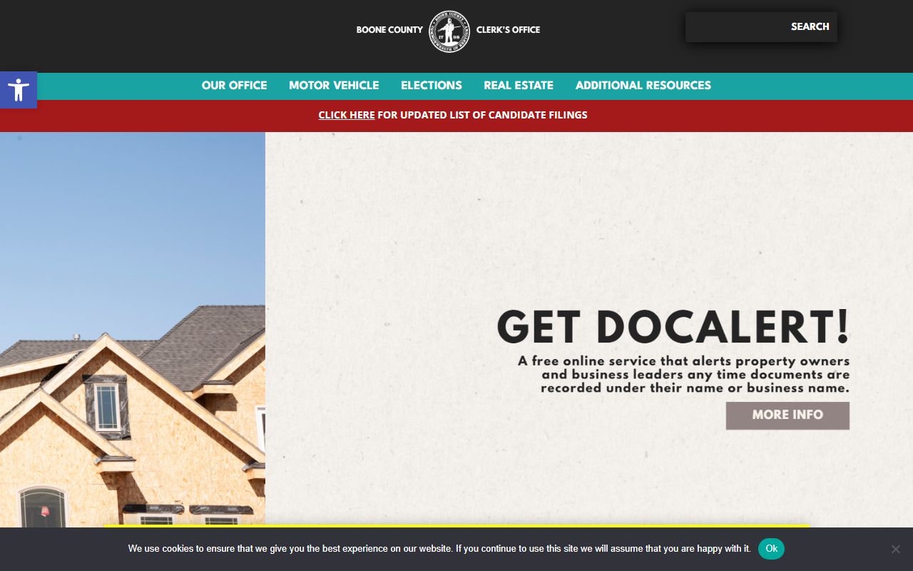 Boone County Kentucky Clerk office for death and obituary records