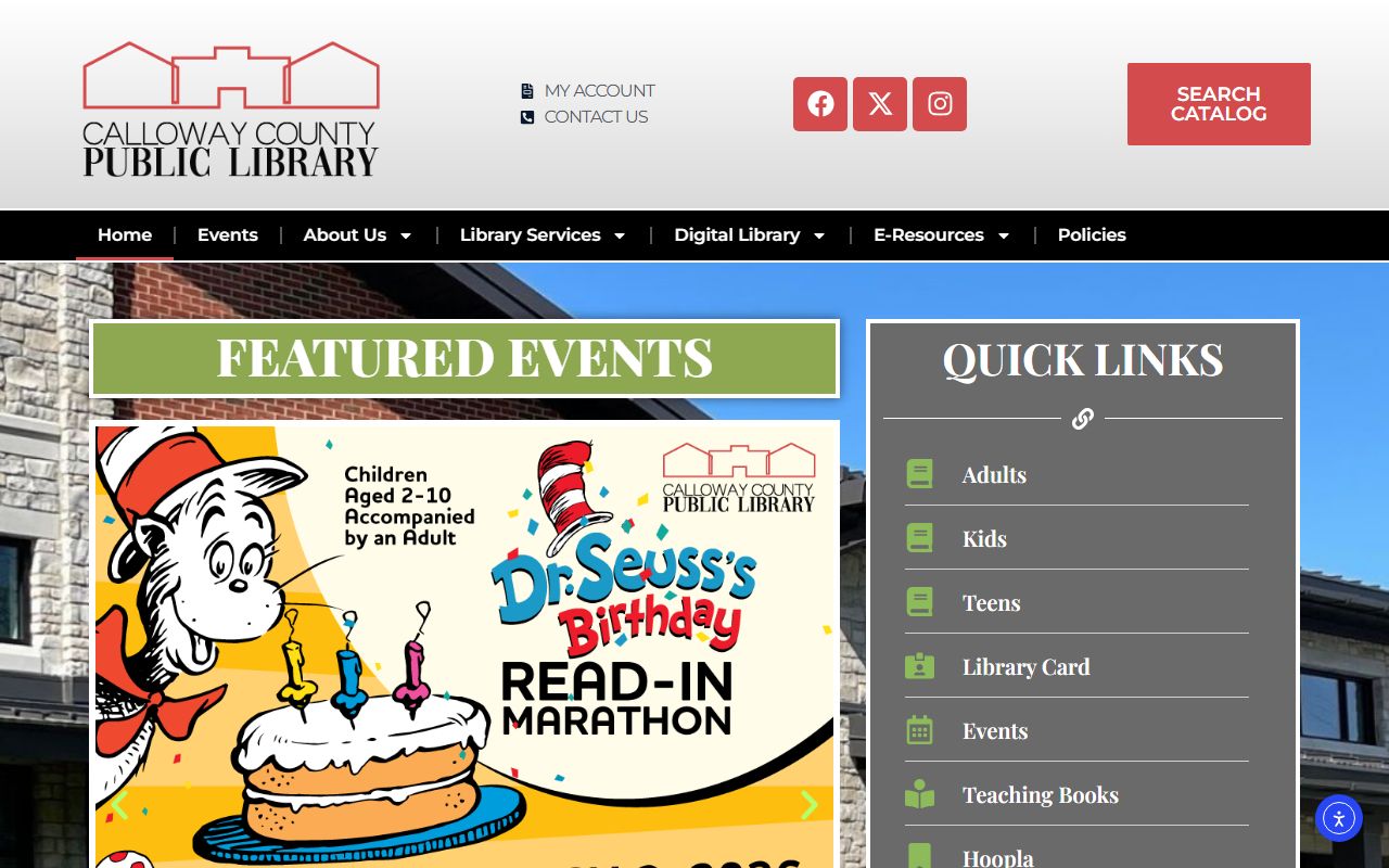 Calloway County Kentucky Clerk office in Murray