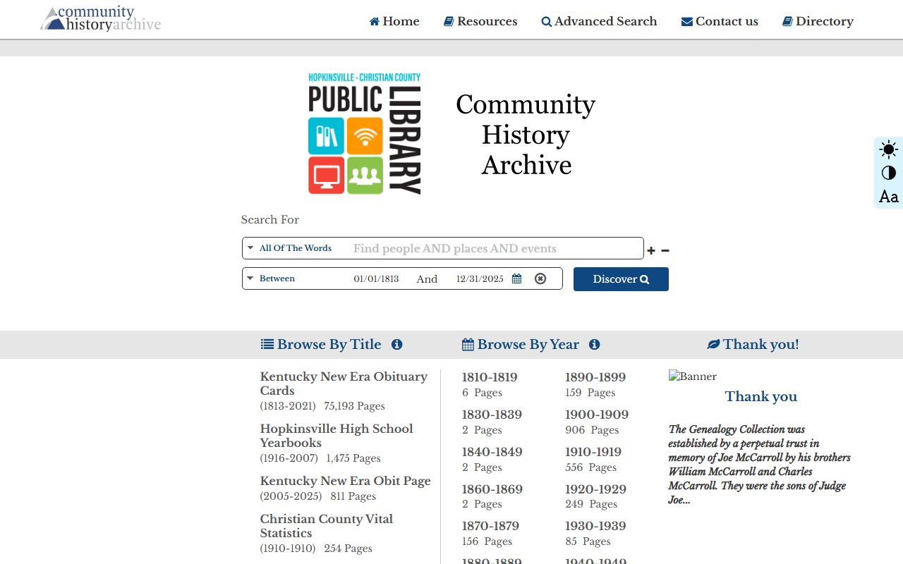 Christian County Kentucky Clerk office for obituary and death records