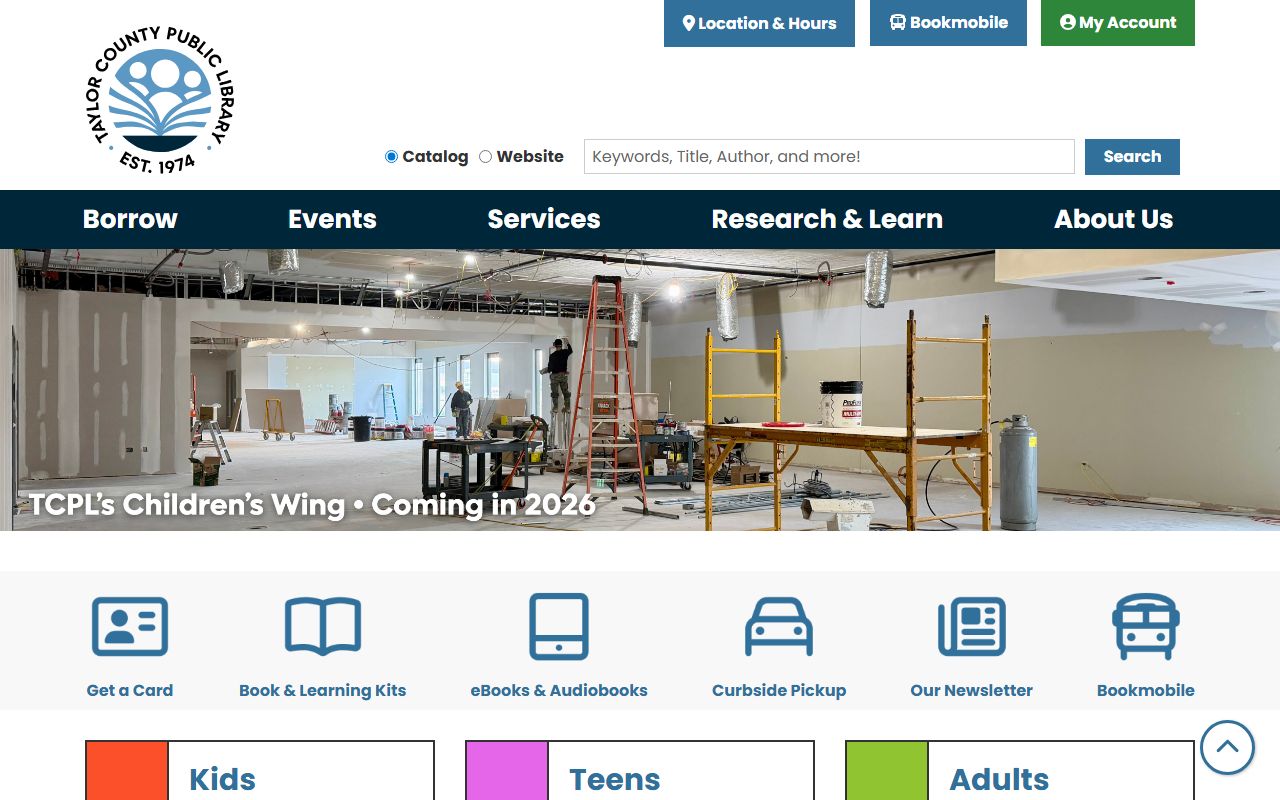 Taylor County Kentucky Clerk office in Campbellsville